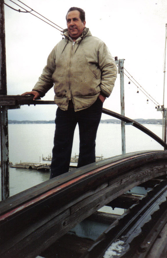 Sam Aquilina on the Comet at Crystal Beach